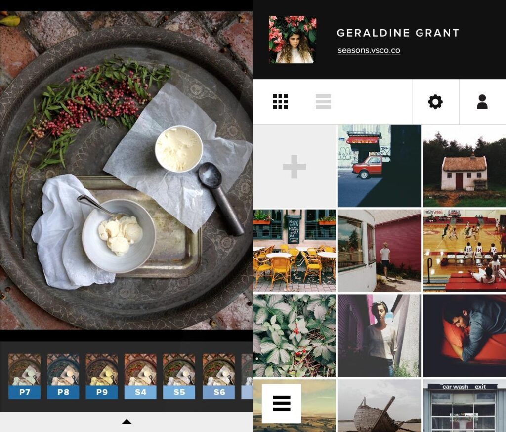 vsco cam app fénykép